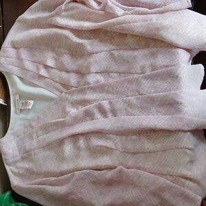 Covington Light Pink Patterned Blouse